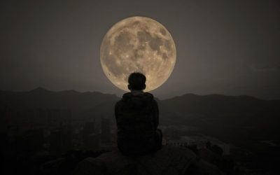 Luna llena y meditación