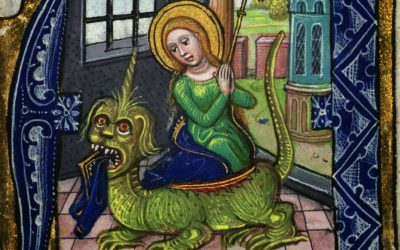 Santa Margarita y el dragón